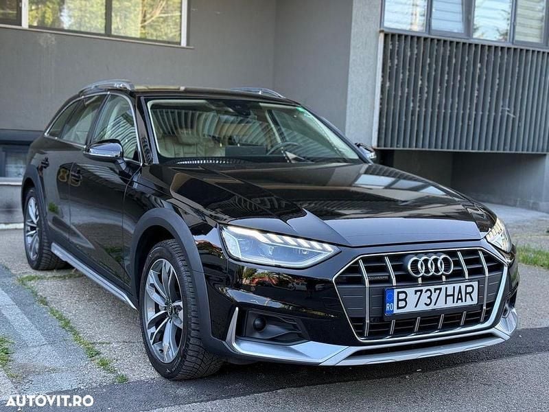 Culoarenegru Utilizat 2022 Audi A4 Allroad Break | 21.900 EUR (Preț bun) - Imagine 1/4