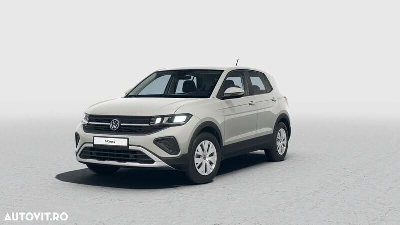 Gri Nouă 2024 VW T-Cross Life SUV | 21.830 EUR (Preț OK) - Imagine 1/4