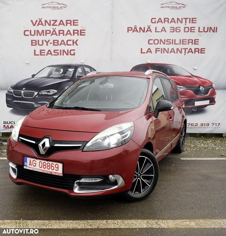 Second-hand Renault Scénic III 110 CP (80 kW) 2013 Culoarerosu Monovolum