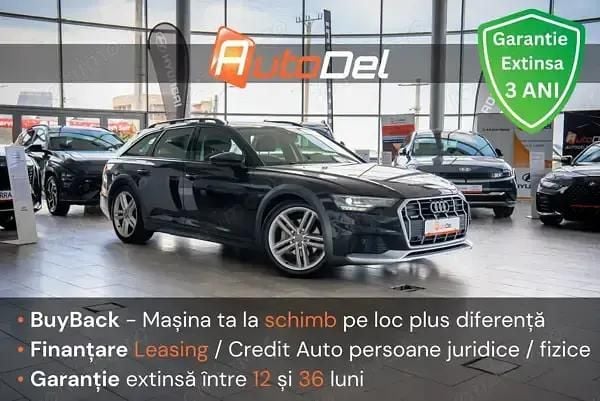 Negru Utilizat 2021 Audi A6 Allroad Break | 25.499 EUR (Super Preț) - Imagine 1/4