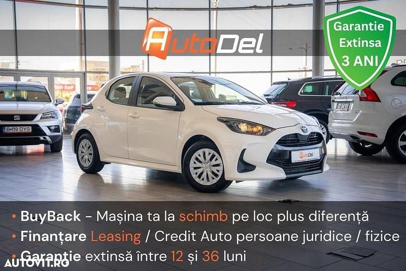 Culoarealb Utilizat 2022 Toyota Yaris Hybrid | 18.500 EUR (Super Preț) - Imagine 1/4