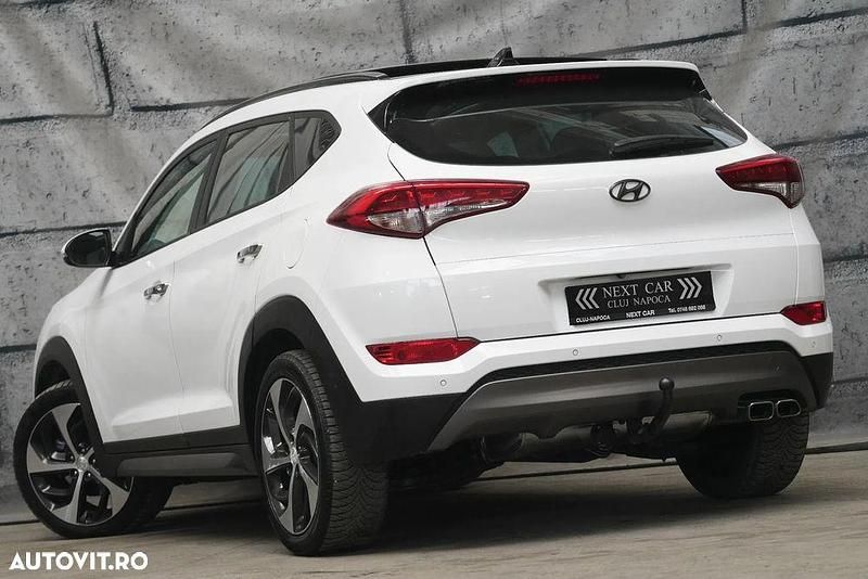 Second-hand Hyundai Tucson Premium 185 CP (136 kW) 2017 Culoarealb SUV