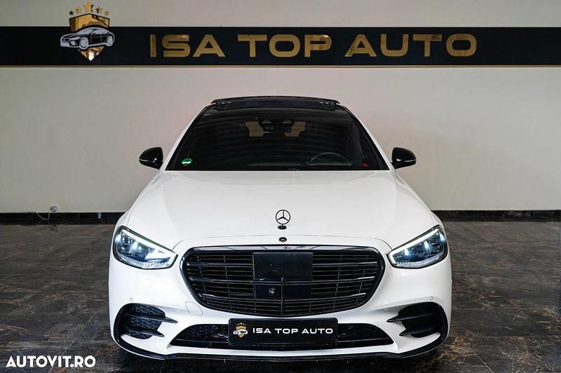 Second-hand Mercedes S580 510 CP (375 kW) 2022 Culoarealb Berlinǎ