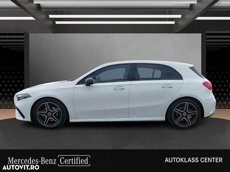 Second-hand Mercedes A200 163 CP (119 kW) 2023 Culoarealb Hatchback