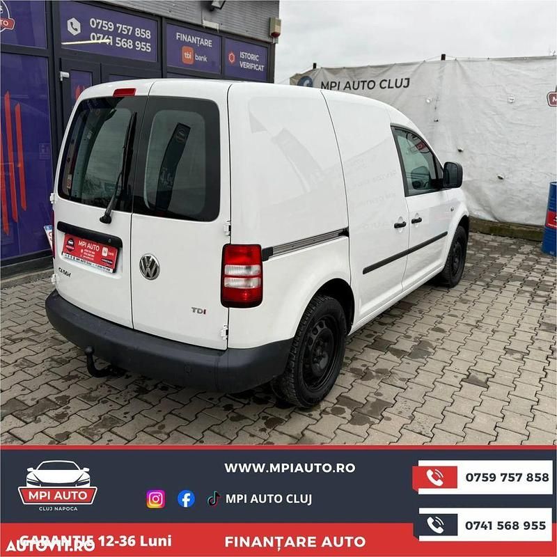 Second-hand VW Caddy 75 CP (55 kW) 2012 Culoarealb Monovolum