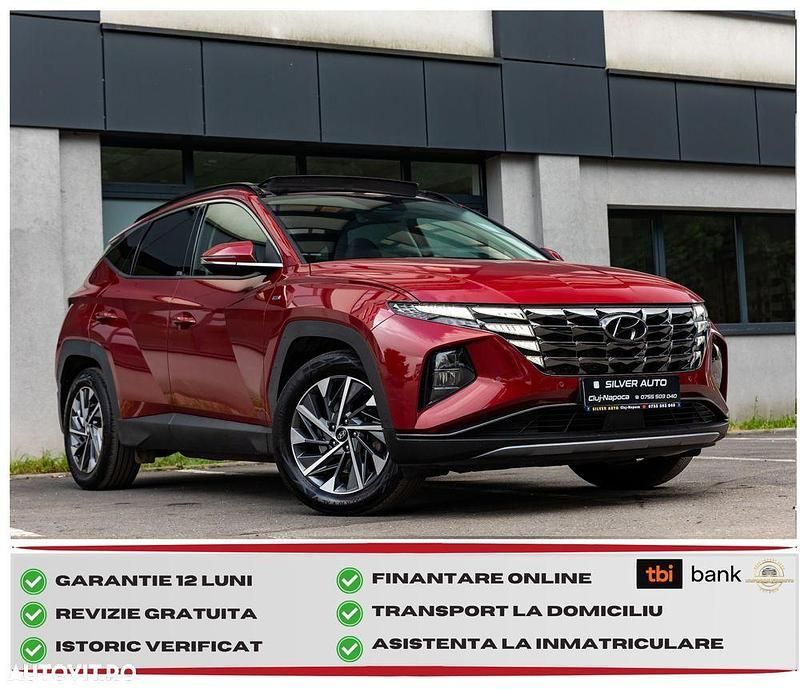 Rosu Utilizat 2021 Hyundai Tucson SUV | 21.450 EUR (Preț OK) - Imagine 1/4