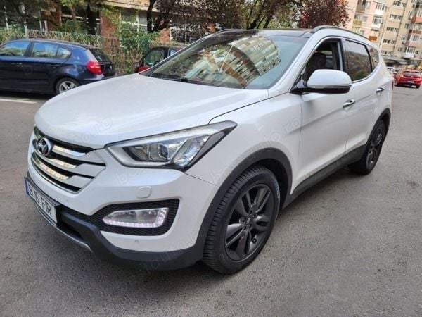 Alb Utilizat 2014 Hyundai Santa Fe SUV | 14.000 EUR (Puțin scump) - Imagine 1/4