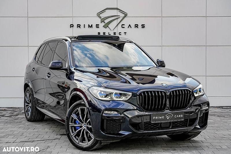 Negru Utilizat 2021 BMW X5 SUV | 54.934 EUR (Scump) - Imagine 1/4