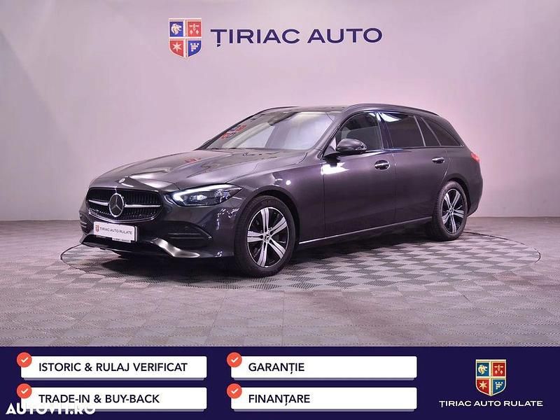 Culoarenegru Utilizat 2022 Mercedes C200 Break | 27.901 EUR (Puțin scump) - Imagine 1/4
