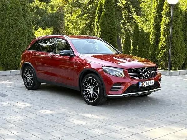 Roșu Utilizat 2017 Mercedes GLC43 AMG AMG SUV | 26.850 EUR - Imagine 1/4