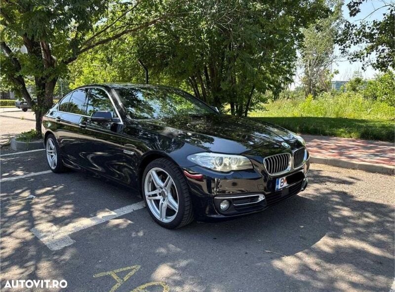 Negru Utilizat 2014 BMW 535 Luxury Line Berlinǎ | 15.800 EUR - Imagine 1/4