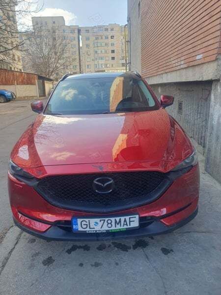 Rosu Utilizat 2017 Mazda CX-5 SUV | 18.999 EUR (Scump) - Imagine 1/4