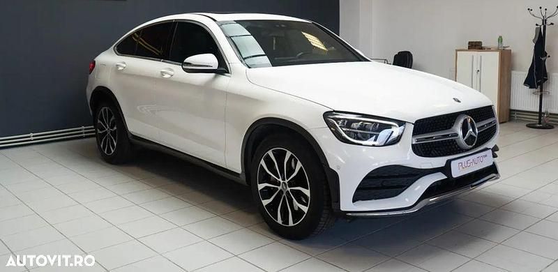 Culoarealb Utilizat 2020 Mercedes GLC200 SUV | 40.700 EUR (Puțin scump) - Imagine 1/4