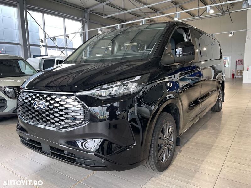 Negru Nouă 2025 Ford Tourneo Titanium Van | 48.671 EUR - Imagine 1/4