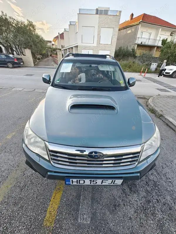 Albastru Utilizat 2009 Subaru Forester SUV | 4.999 EUR (Scump) - Imagine 1/4