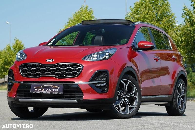 Culoarerosu Utilizat 2019 Kia Sportage GT-Line SUV | 17.499 EUR (Preț OK) - Imagine 1/4