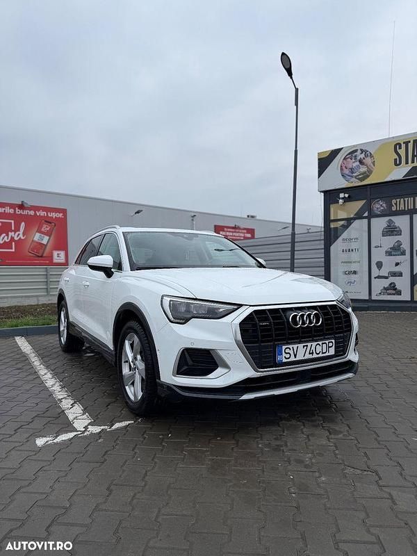 Culoarealb Utilizat 2019 Audi Q3 Advanced SUV | 22.500 EUR (Preț bun) - Imagine 1/4