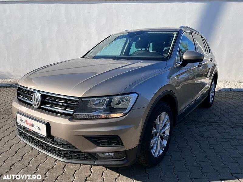 Bej Utilizat 2018 VW Tiguan Highline SUV | 21.250 EUR (Puțin scump) - Imagine 1/4