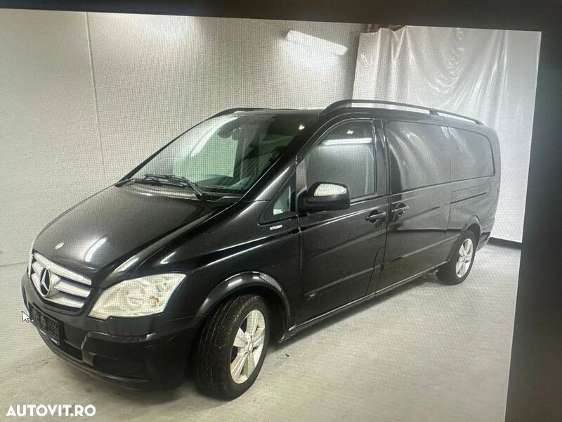 Negru Utilizat 2013 Mercedes Viano Avantgarde Monovolum | 13.500 EUR - Imagine 1/4