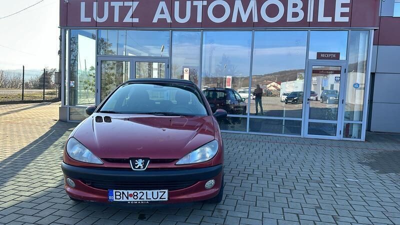 Second-hand Peugeot 206 109 CP (80 kW) 2001 Rosu metalizat Hatchback
