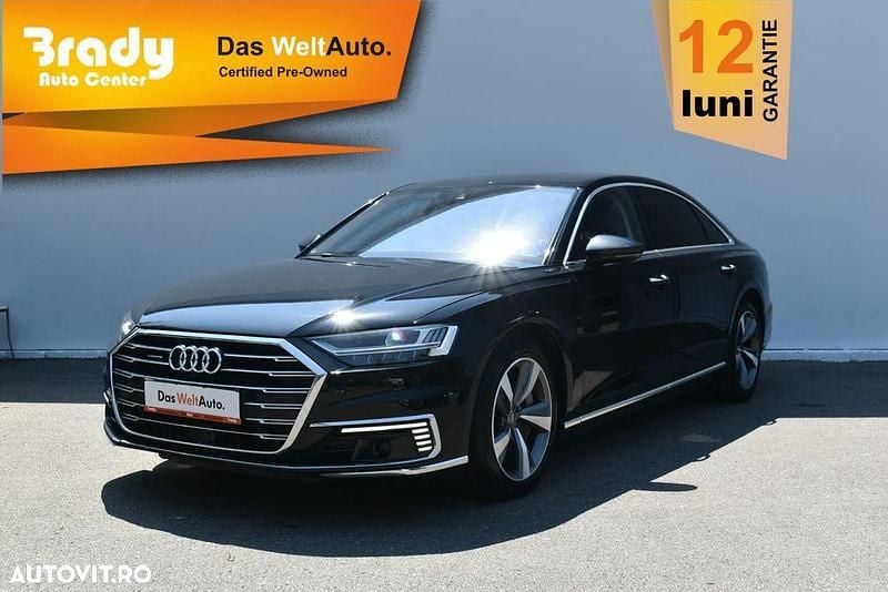 Culoarenegru Utilizat 2020 Audi A8L Berlinǎ | 44.990 EUR - Imagine 1/4