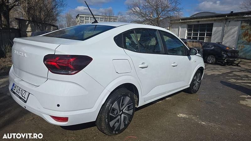 Nouă Dacia Logan Expression 90 CP (66 kW) 2025 Culoarealb Berlinǎ