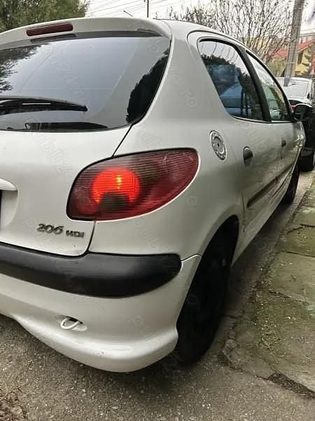 Second-hand Peugeot 206 75 CP (55 kW) 2007 Alb Hatchback