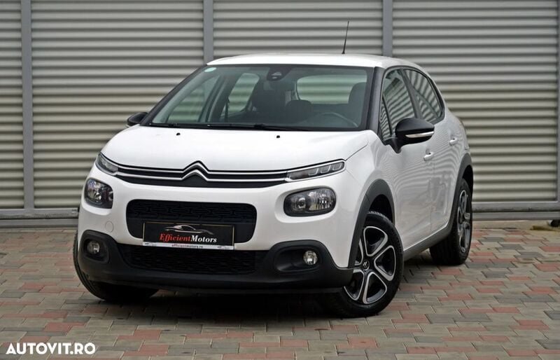 Second-hand Citroën C3 Feel 75 CP (55 kW) 2018 Alb Hatchback