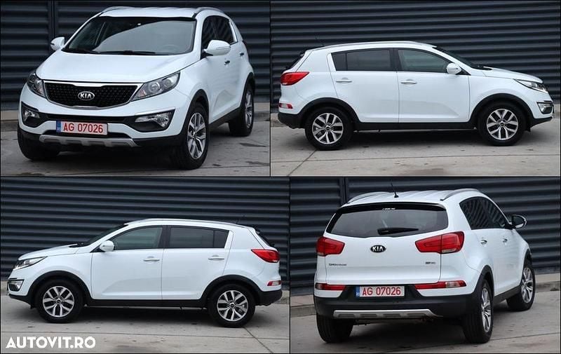 Second-hand Kia Sportage Premium 135 CP (99 kW) 2015 Culoarealb SUV