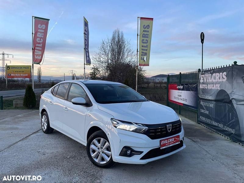 Culoarealb Utilizat 2022 Dacia Logan Comfort Berlinǎ | 8.712 EUR (Preț OK) - Imagine 1/4