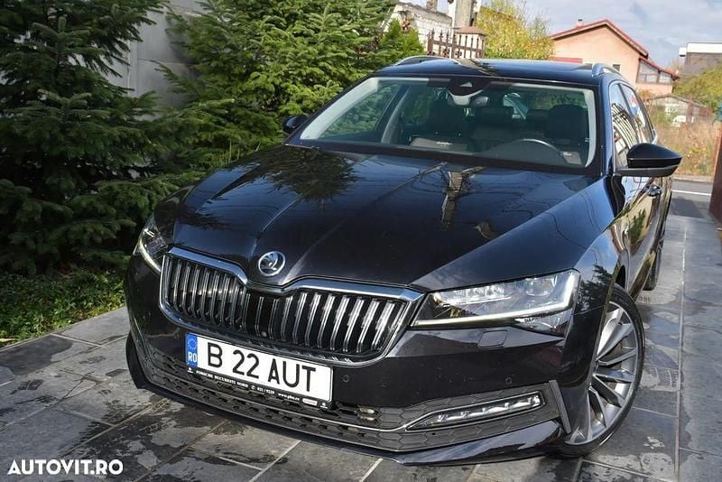 Second-hand Skoda Superb LAURIN & KLEMENT 200 CP (147 kW) 2021 Culoarenegru Break