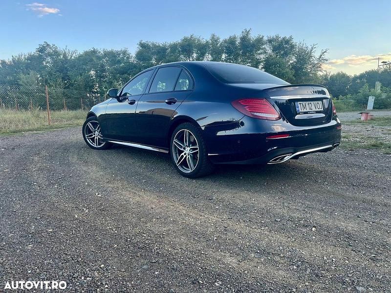 Second-hand Mercedes E43 AMG AMG 401 CP (294 kW) 2017 Albastru Berlinǎ