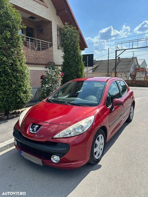 Rosu Utilizat 2008 Peugeot 207 Sport Hatchback | 2.300 EUR (Preț OK) - Imagine 1/4