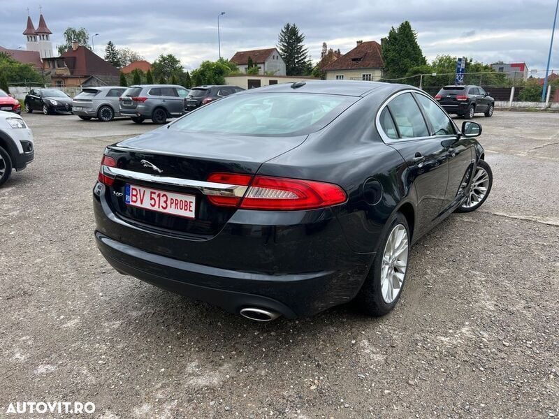 Second-hand Jaguar XF Premium Luxury 190 CP (139 kW) 2013 Negru Berlinǎ