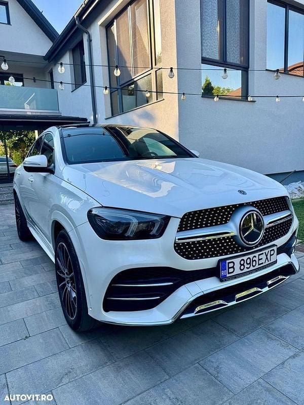 Alb Utilizat 2020 Mercedes GLE350 Coupe | 56.000 EUR (Super Preț) - Imagine 1/4