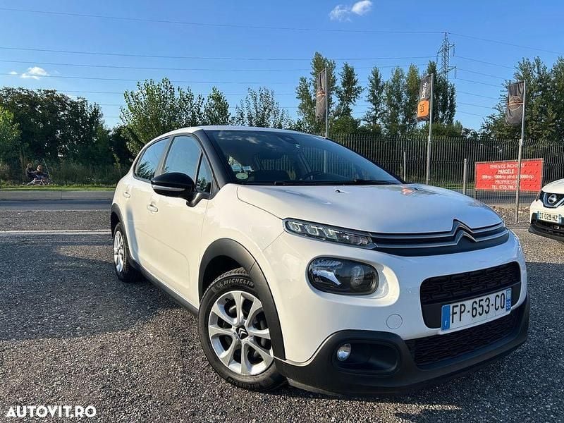 Alb Utilizat 2020 Citroën C3 Feel Hatchback | 8.700 EUR (Puțin scump) - Imagine 1/4