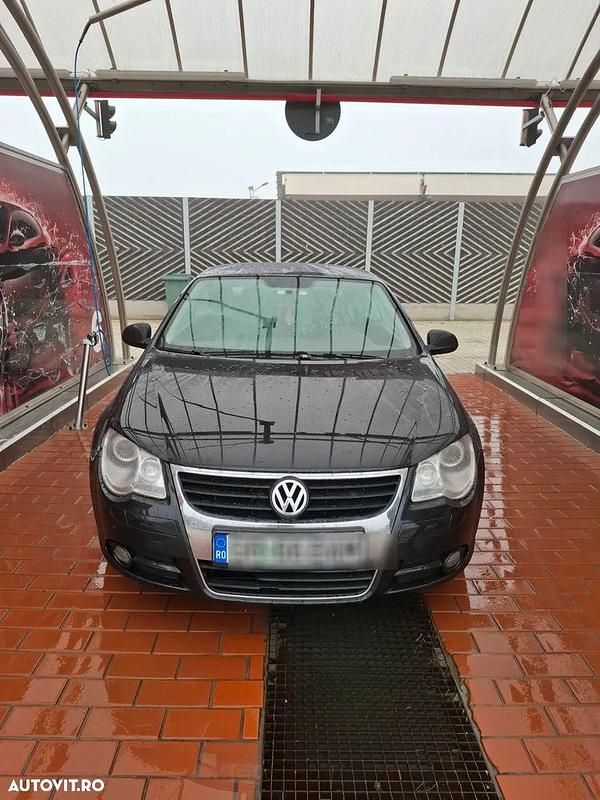 Culoarenegru Utilizat 2006 VW Eos Cabrio | 4.050 EUR (Scump) - Imagine 1/4
