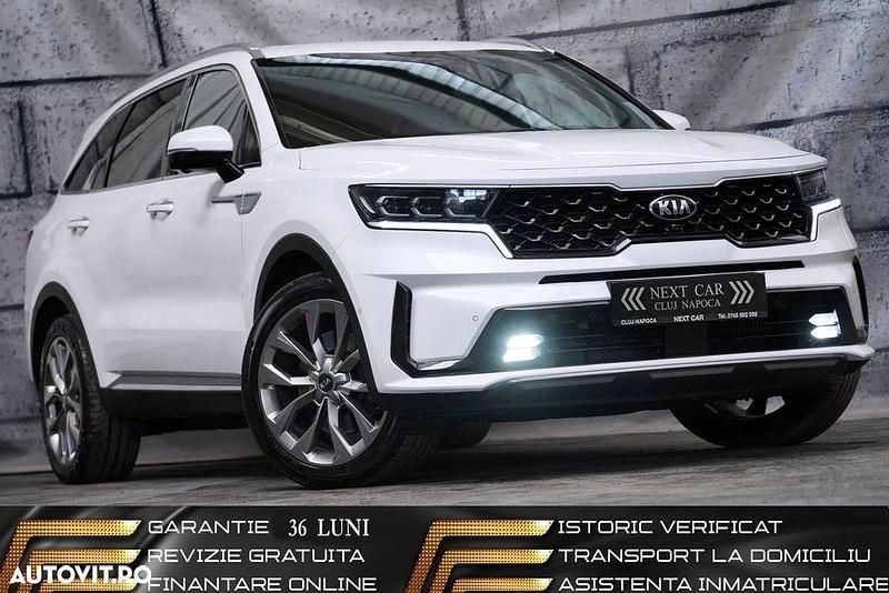 Second-hand Kia Sorento Platinum 202 CP (148 kW) 2021 Culoarealb SUV