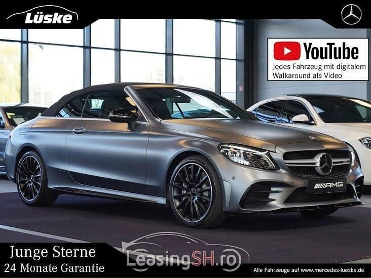 Gri Utilizat 2023 Mercedes C43 AMG AMG Cabrio | 71.064 EUR - Imagine 1/4