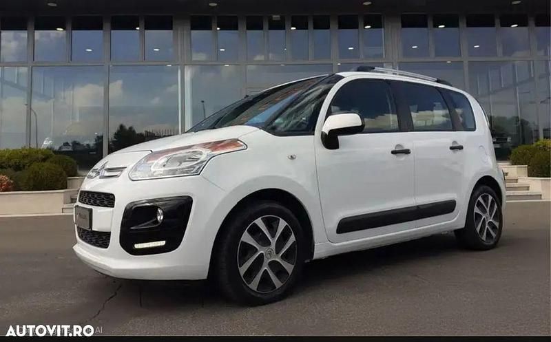 Culoarealb Utilizat 2014 Citroën C3 Picasso Exclusive Monovolum | 4.450 EUR - Imagine 1/4