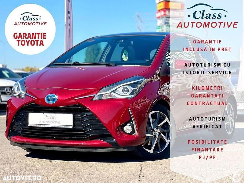 Culoarerosu Utilizat 2018 Toyota Yaris Hybrid | 14.250 EUR (Puțin scump) - Imagine 1/4