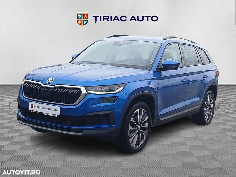 Culoarealbastru Utilizat 2022 Skoda Kodiaq Tour SUV | 30.282 EUR (Preț OK) - Imagine 1/4