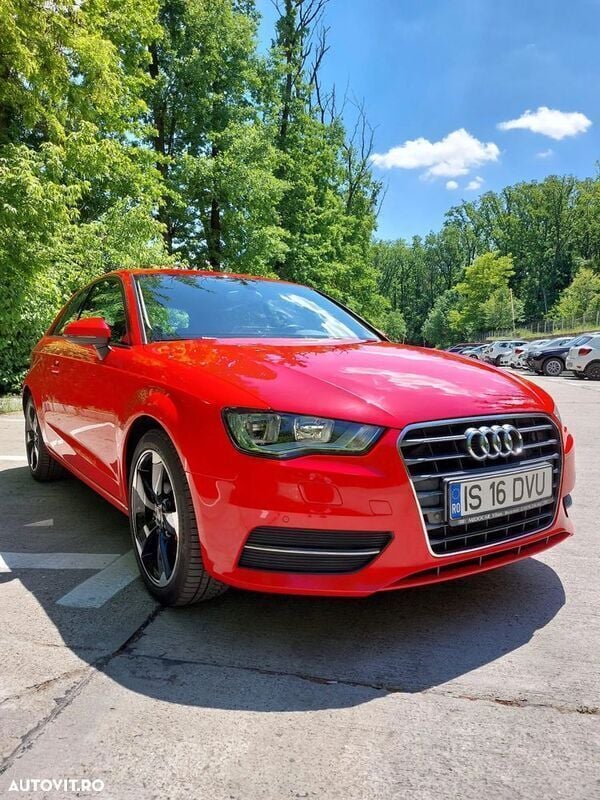 Rosu Utilizat 2014 Audi A3 Coupe | 11.550 EUR (Preț bun) - Imagine 1/4