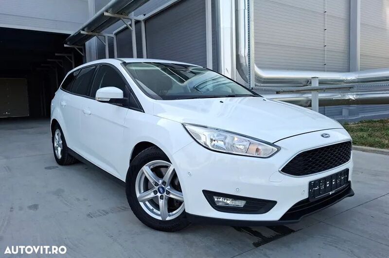 Alb Utilizat 2018 Ford Focus Titanium Break | 7.990 EUR (Preț bun) - Imagine 1/4