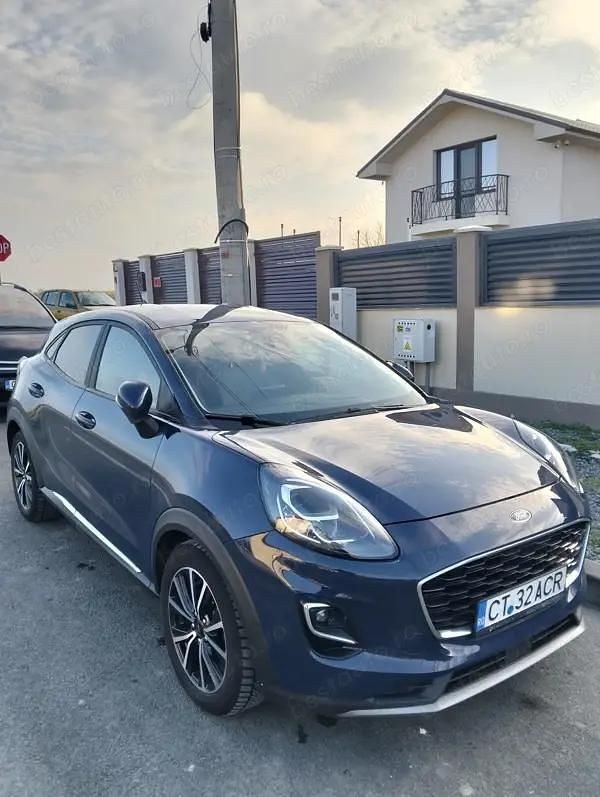 Second-hand Ford Puma 125 CP (91 kW) 2020 Albastru SUV
