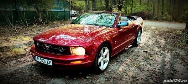 Rosu Utilizat 2007 Ford Mustang Berlinǎ | 9.900 EUR - Imagine 1/4