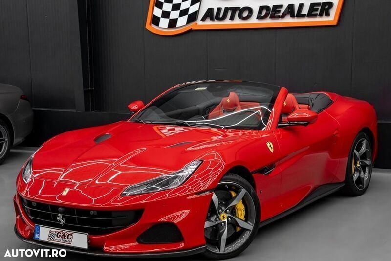 Rosu Utilizat 2022 Ferrari Portofino Cabrio | 267.900 EUR - Imagine 1/4