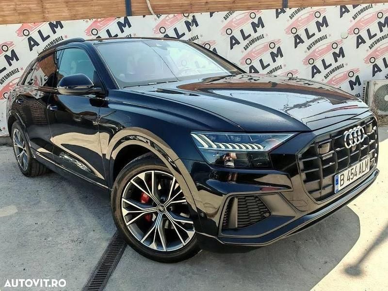 Culoarenegru Second-hand 2021 Audi Q8 S-Line SUV | 62.000 EUR (Super Preț) - Imagine 1/4