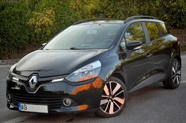 Negru Utilizat 2014 Renault Clio GrandTour Break | 4.950 EUR (Preț OK) - Imagine 1/4