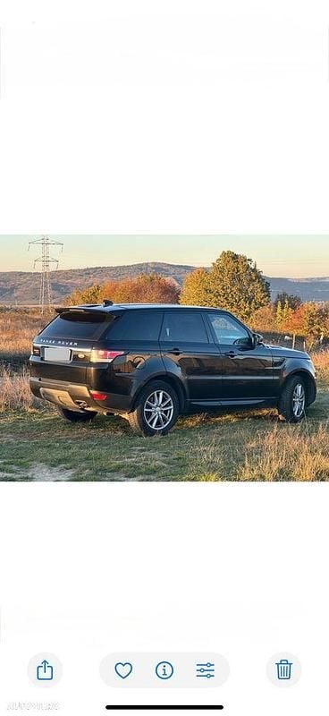 Culoarenegru Utilizat 2017 Land Rover Range Rover Sport SUV | 21.000 EUR - Imagine 1/4